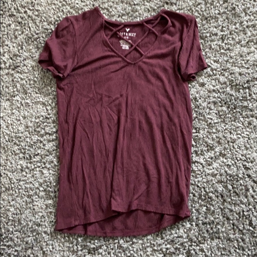 ribbed tee